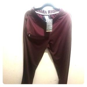 UNDER ARMOUR (Burgundy)jogging pants